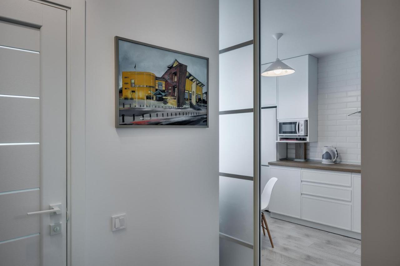 White Apartment Scandinavian Style Запоріжжя Екстер'єр фото